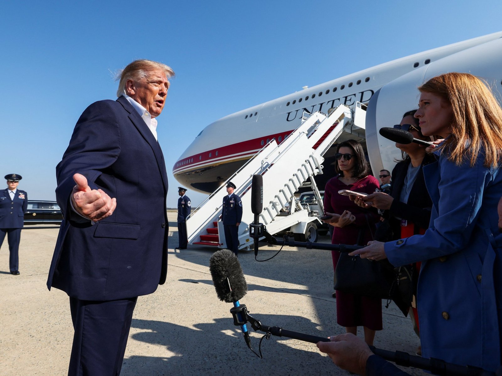 ‘If they’re honest’: Trump casts latest suspicion on US midterm elections
