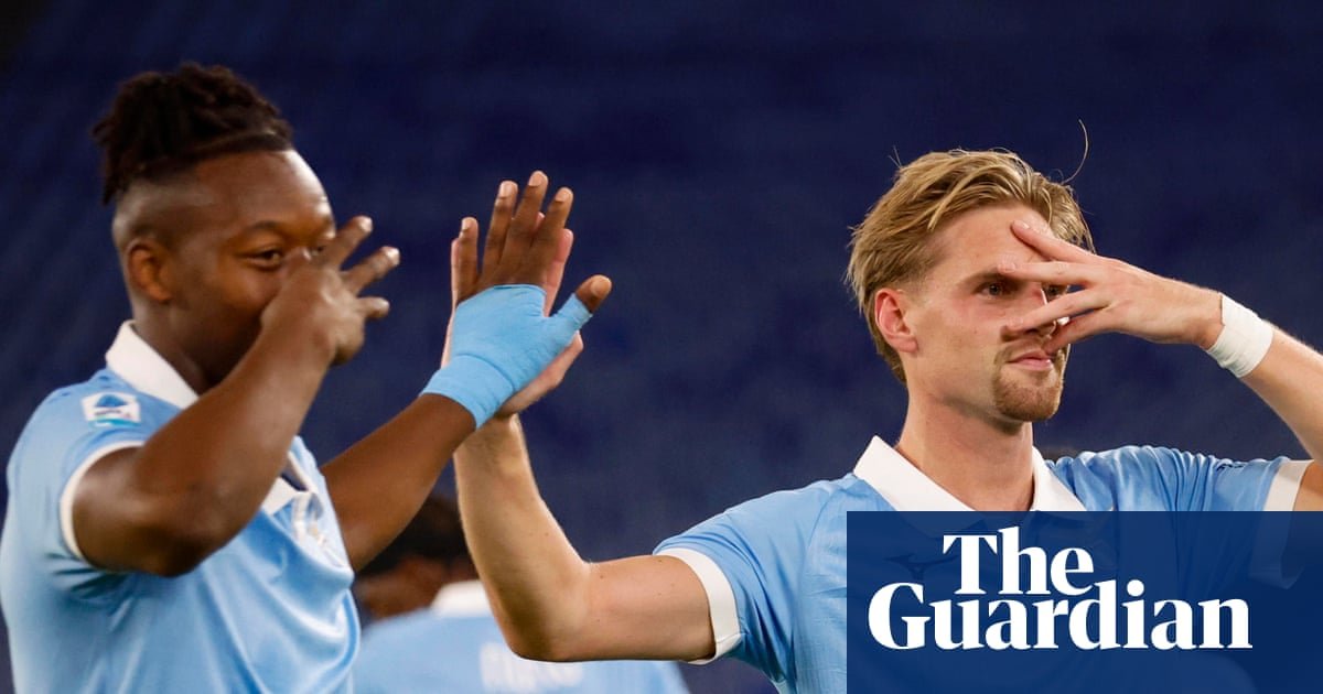 European football: Lazio beat Parma to top Serie A; Dortmund lead Bundesliga