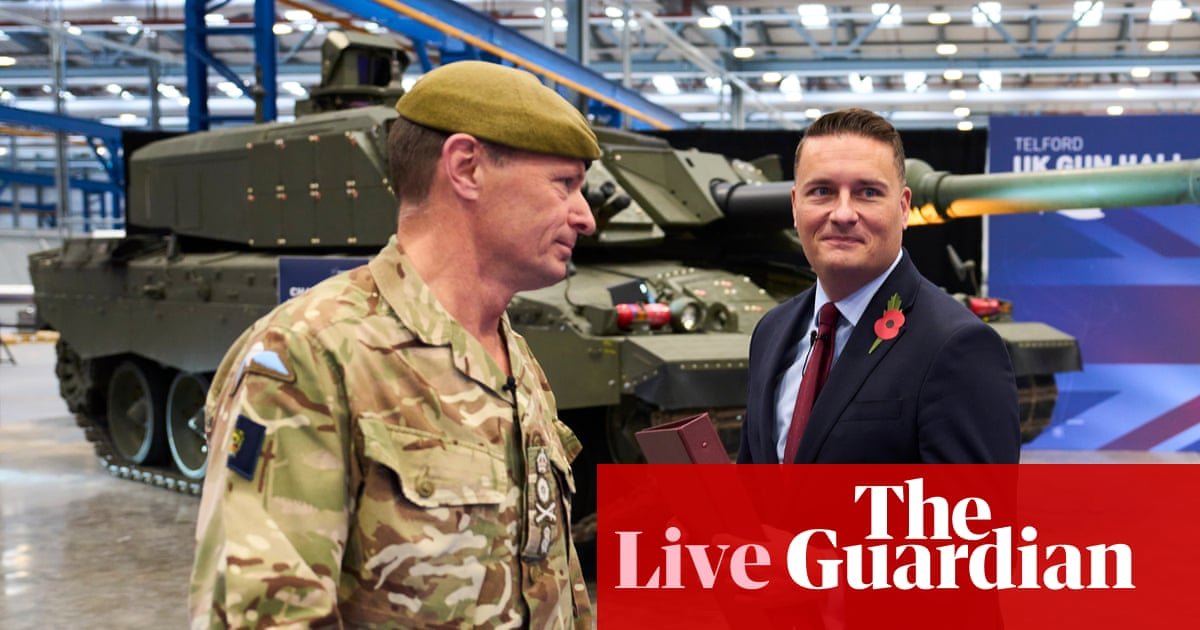 Foreign firms that win defence contracts will have to invest in UK under new policy – UK politics live
