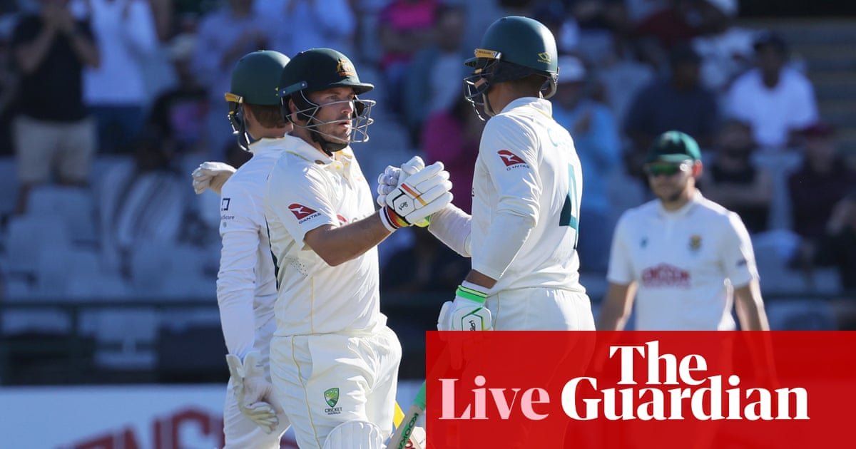 South Africa v Australia: third men’s cricket Test, day three – live