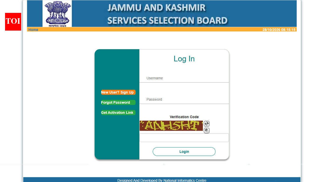 JKSSB JE Civil Recruitment 2026: 458 vacancies announced, applications open November 30
