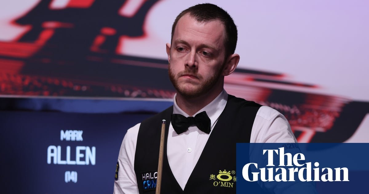 Mark Allen reveals he made snooker return after 10-week stay in mental health clinic
