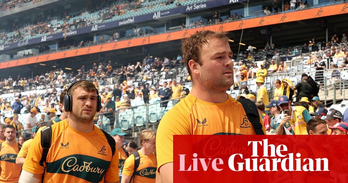 Australia v New Zealand: Bledisloe Cup rugby union international – live