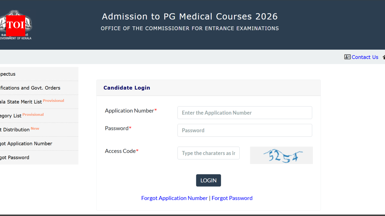 Kerala NEET PG 2026 merit list released at cee.kerala.gov.in: Direct link to download here