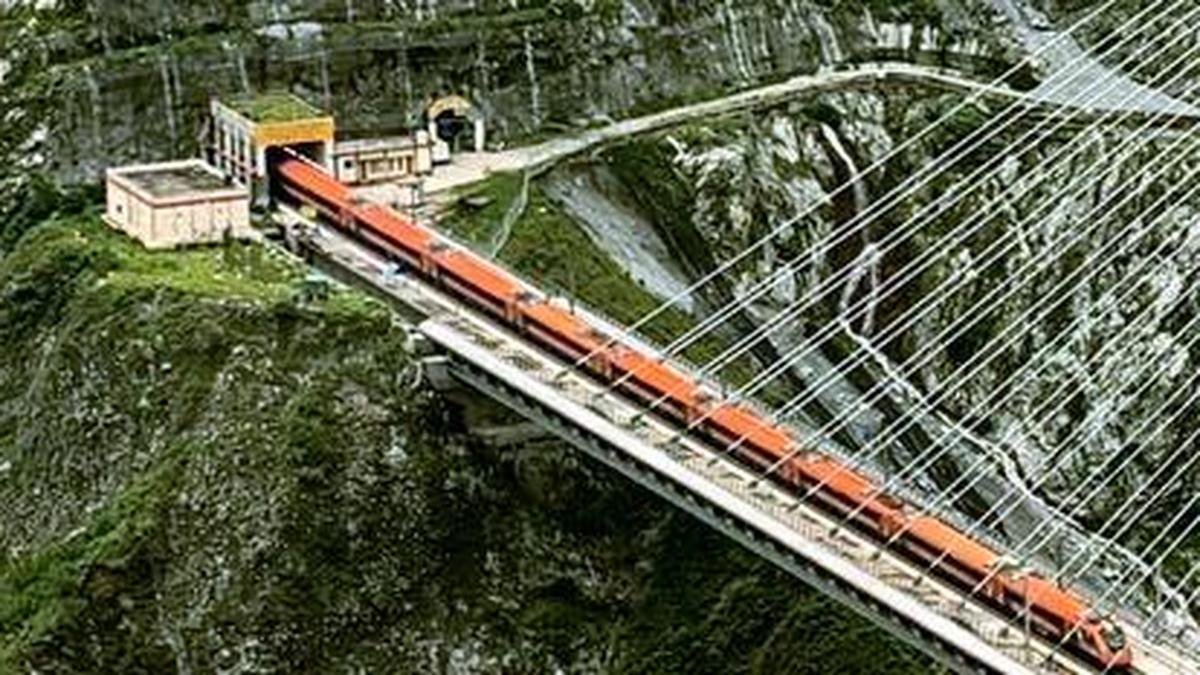 Vande Bharat crosses Chenab, Anji bridges at 100 kmph as Katra-Banihal train speed limit raised