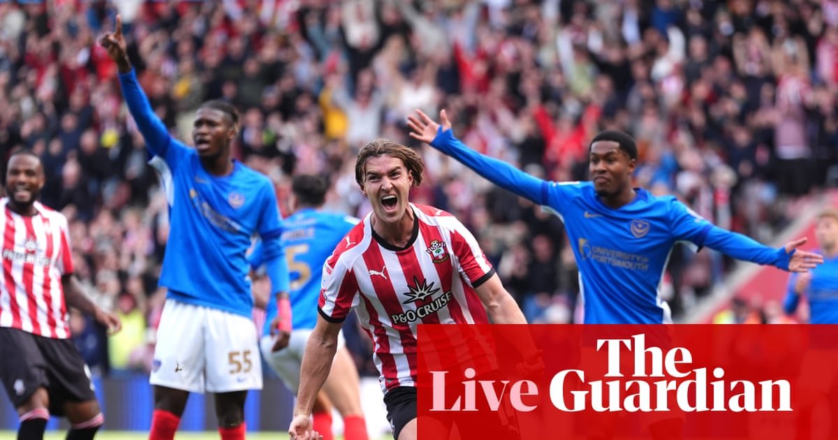 Southampton v Portsmouth, Crystal Palace v Nottingham Forest, Hull v Everton: football – live