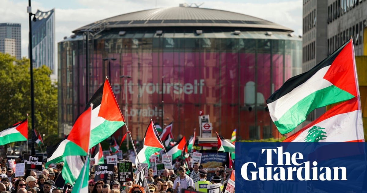 Thousands gather in London to express support for Palestinians after three years of ‘genocide’