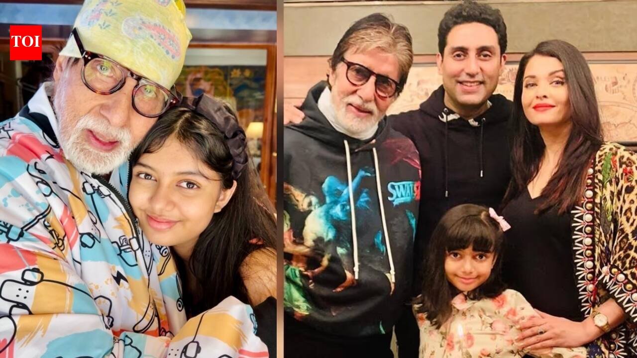 Aishwarya wishes Big B on 84th b'day by dropping unseen PIC with Aaradhya