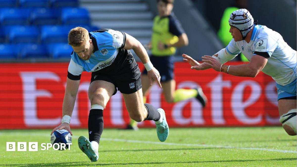 Glasgow record bonus-point win at emotion-filled Sale