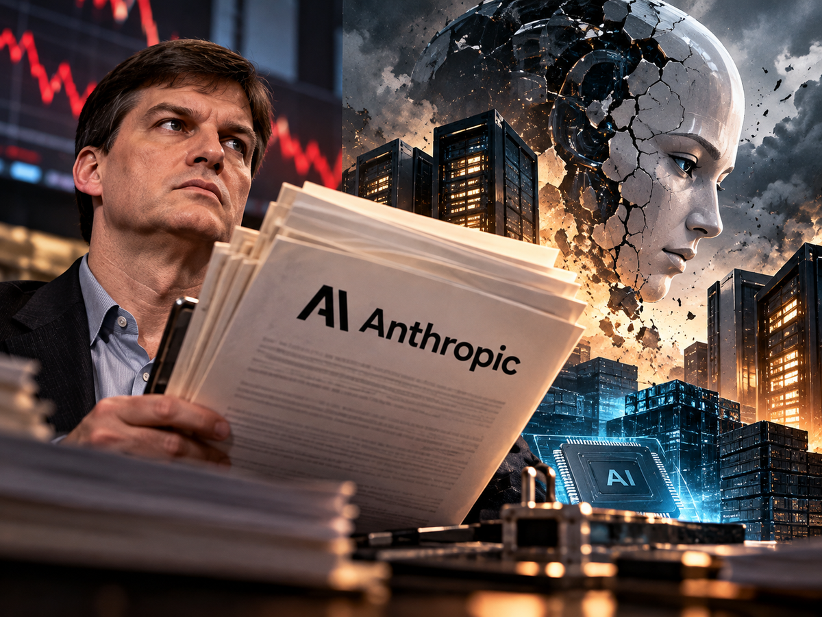 Michael Burry says Anthropic IPO papers show AI industry is 'catastrophically vulnerable'. What the 'Big Short' investor sees