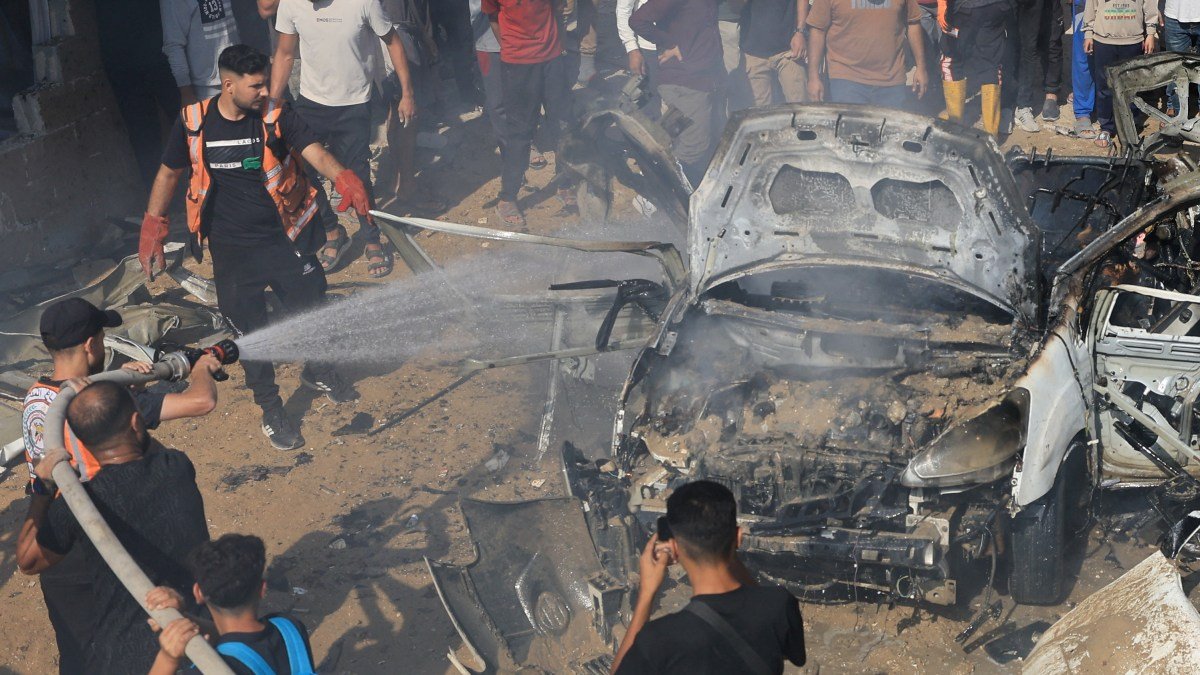 Israeli attacks kill four as famine risk looms in Gaza