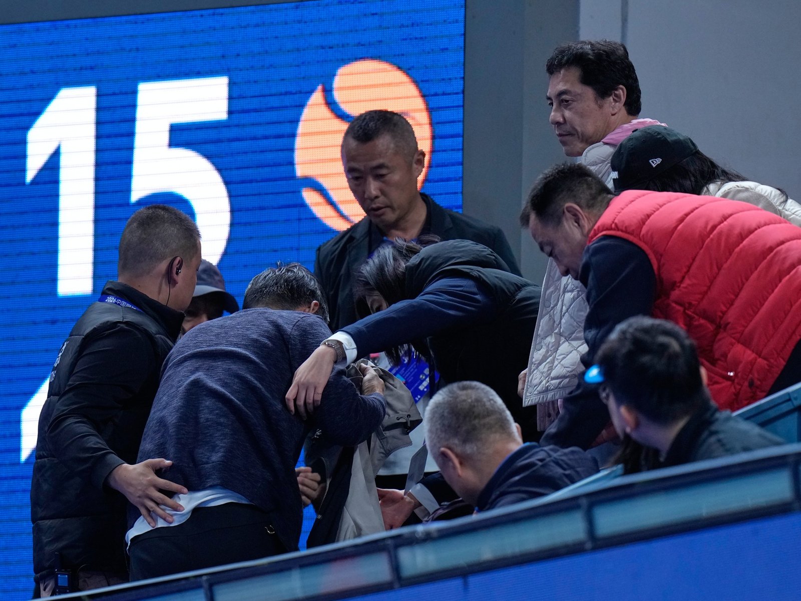 Medvedev disqualified from China Open for hitting fan with a ball