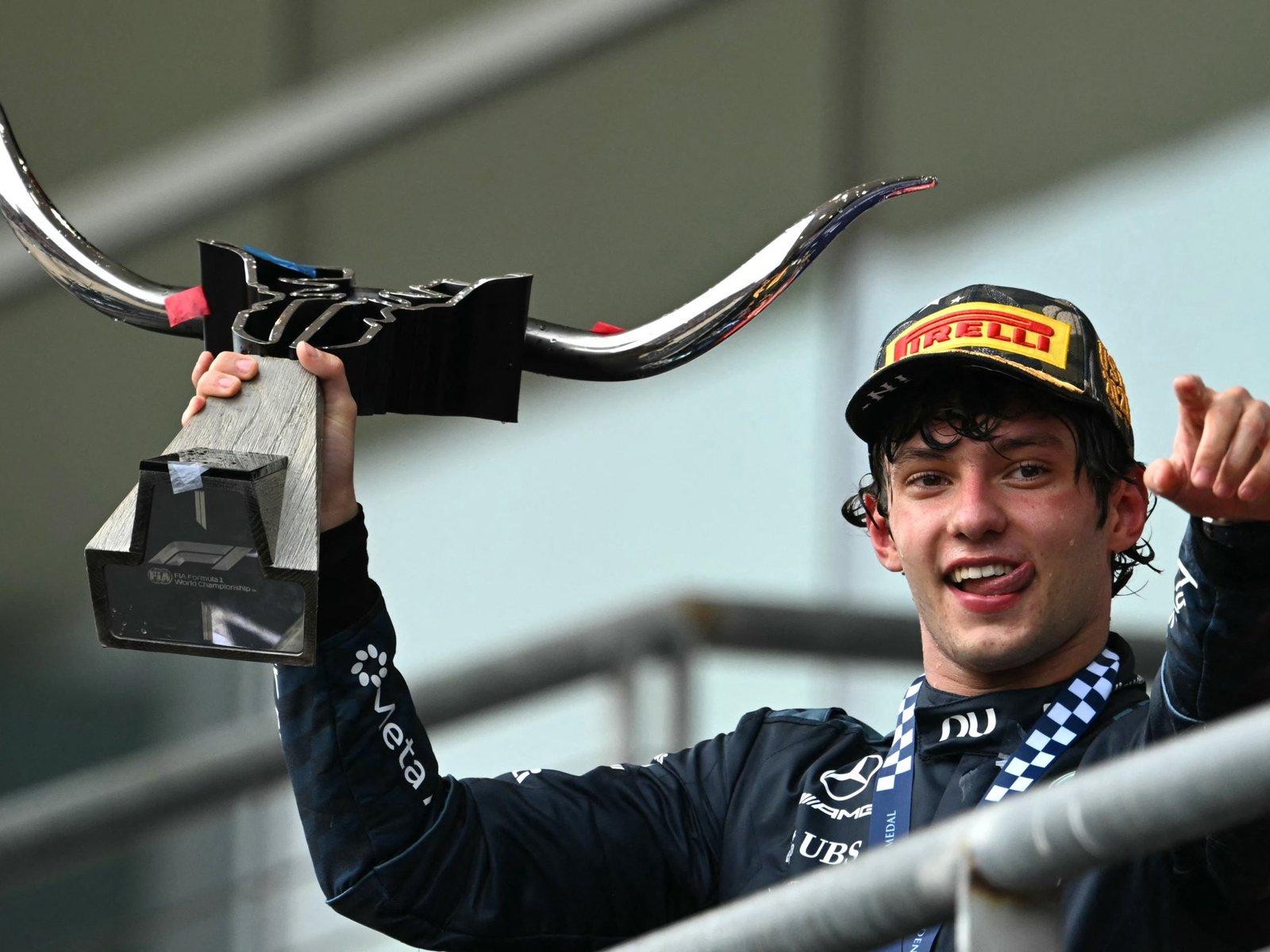 Kimi Antonelli wins US Grand Prix, closes in on F1 championship