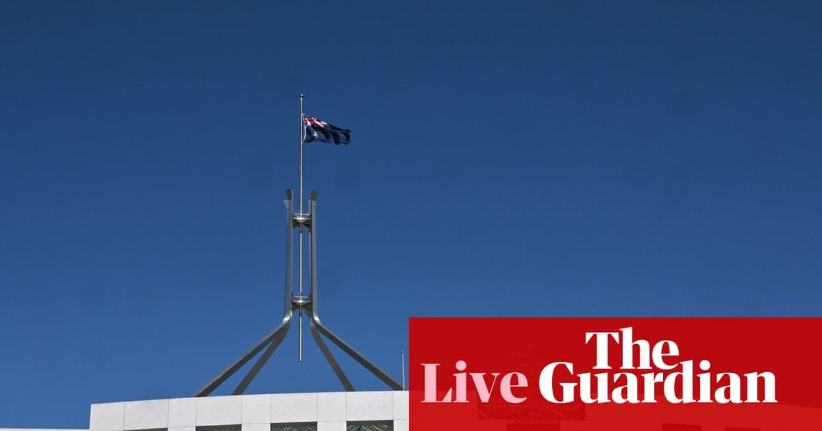 Australia politics live: MPs to pay tribute to Helen Haines as parliament resumes; Hanson says One Nation cartoons ‘not going anywhere’