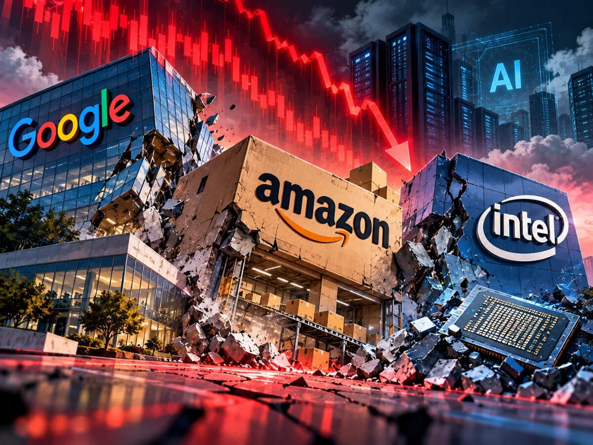 Explained: Why AI giants Google, Amazon, Intel shares crashed up to 23% in a single day