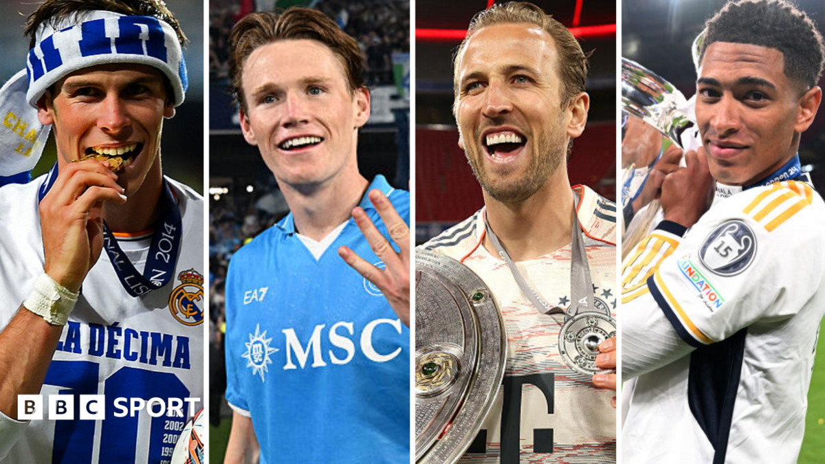 From Beckham to Bale - ranking the best British exports this century