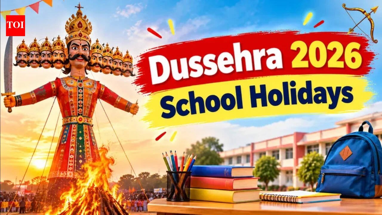 Dussehra school holidays 2026: Check state-wise closure dates for October 19 and 20