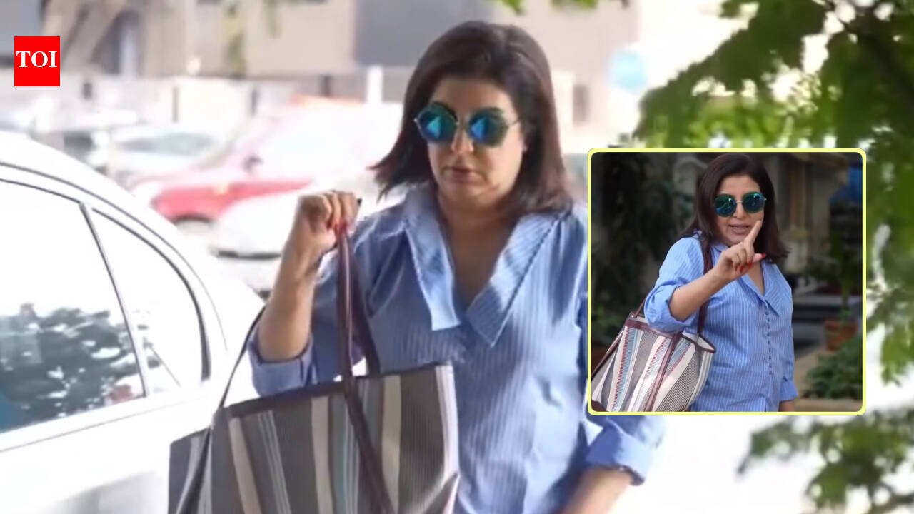 Farah Khan reminds paparazzi of Salman's warning: 'Bhai ne bola na'