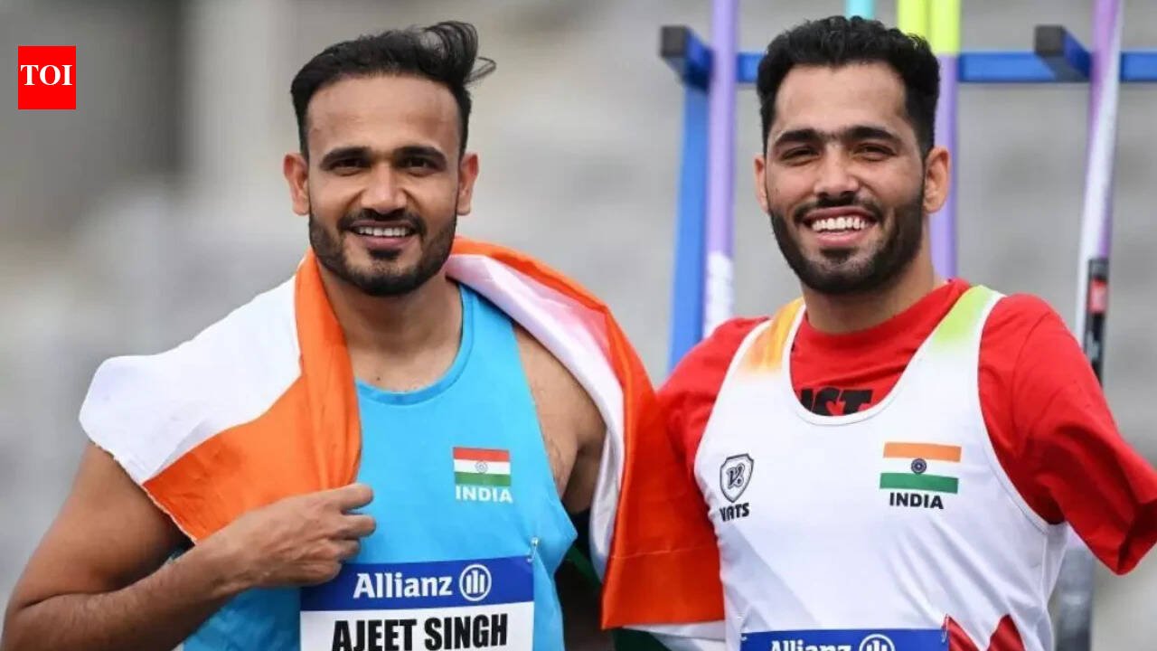 Asian Para Games: Rinku wins gold as Ajeet takes silver, repeating 2022 podium success