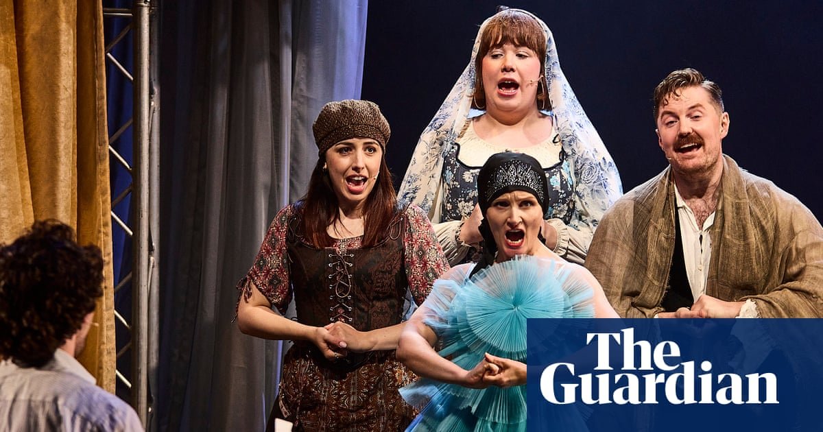 Lourdes gets a Vegas glow-up at Dublin theatre festival, where canvases are slashed