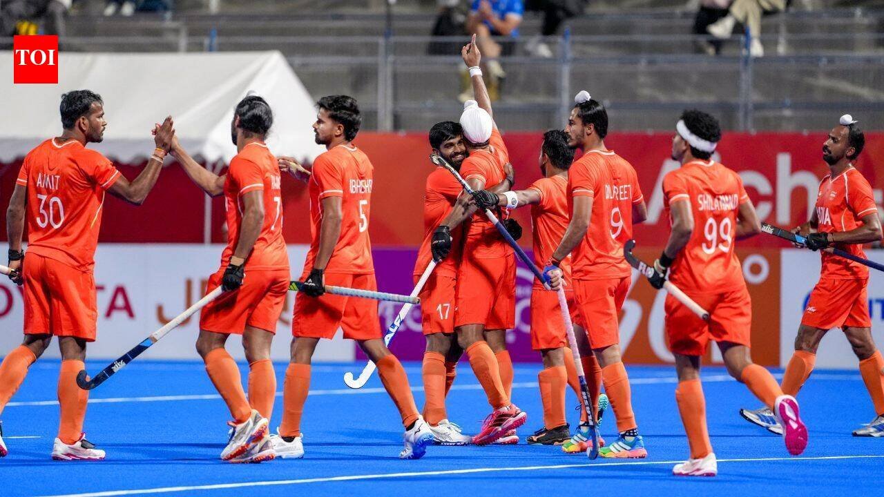 India thrash Malaysia 5-1 to win Asian Games hockey gold; seal LA28 spot