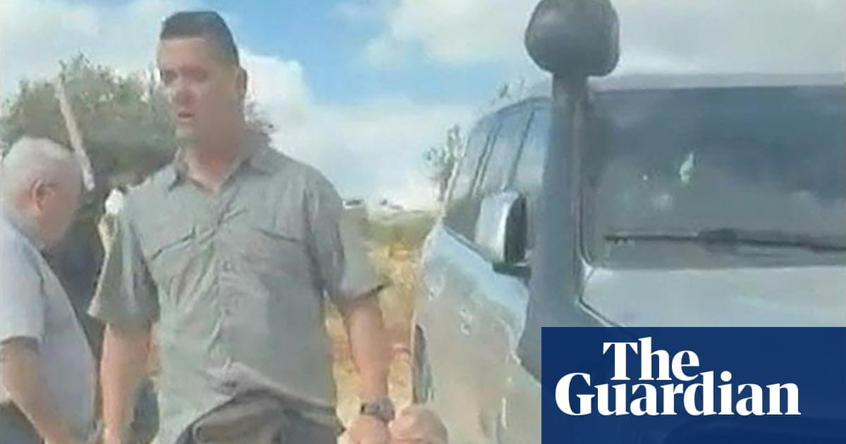 Guardian reporter filmed masked militants seconds before West Bank attack on French mayor
