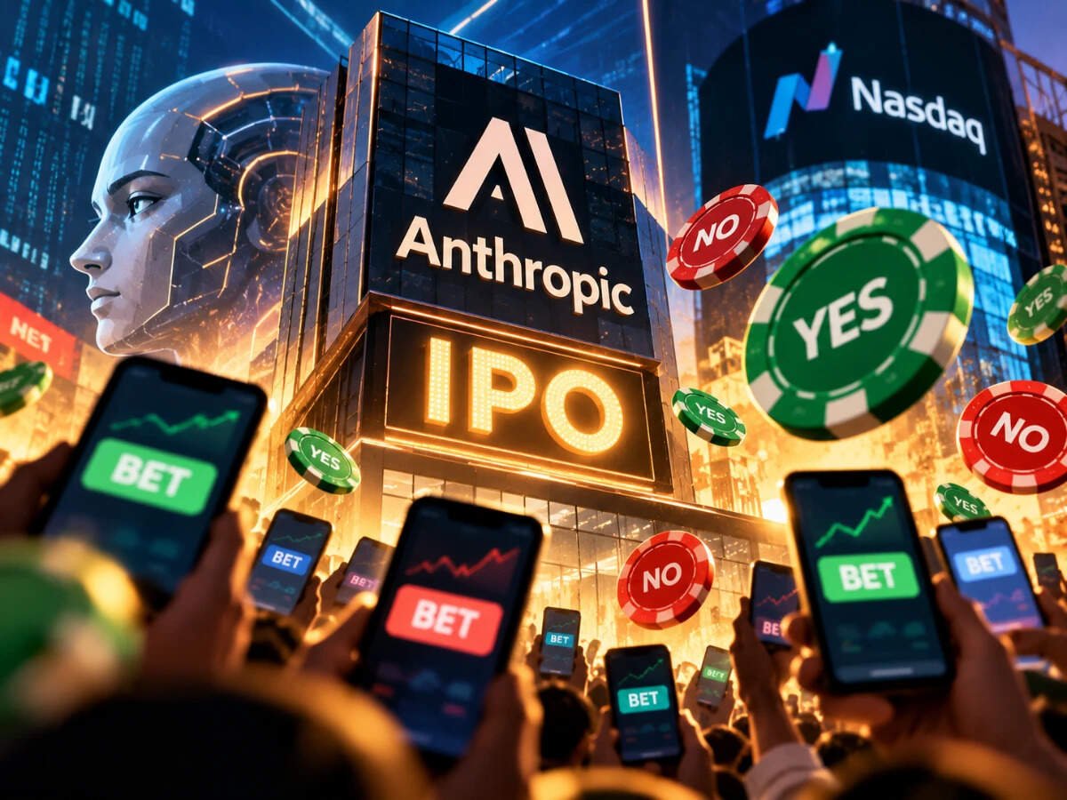 Anthropic IPO sparks betting frenzy on prediction markets