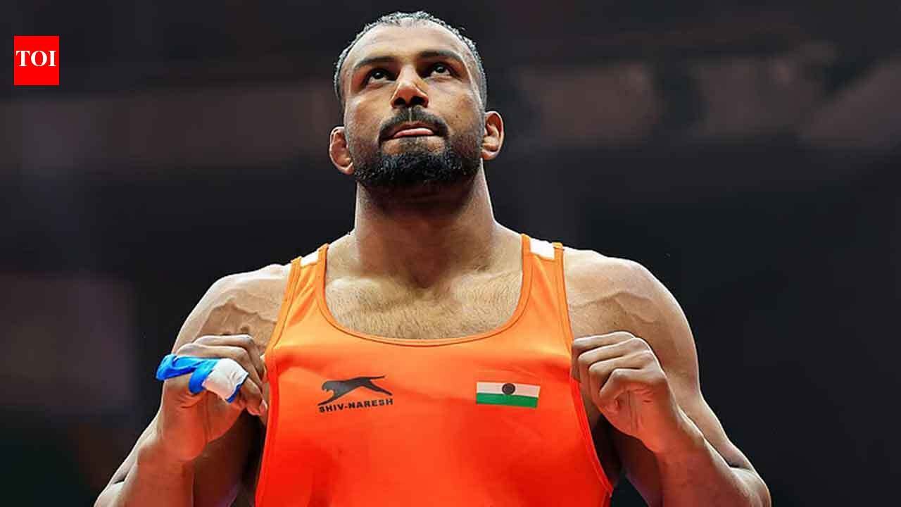 Nitesh Siwach ends long wait, wins silver in Greco-Roman wrestling at Asian Games