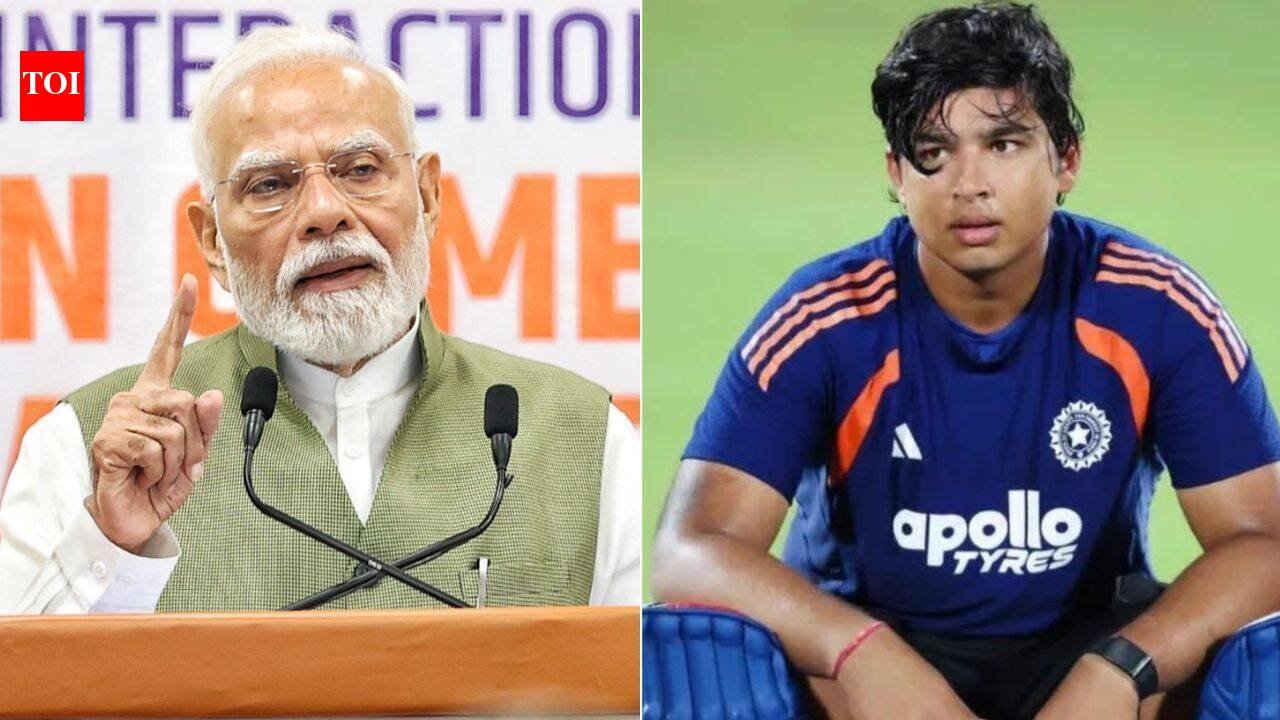 PM Modi praises teenage Asiad medallists, Sooryavanshi's reaction says it all
