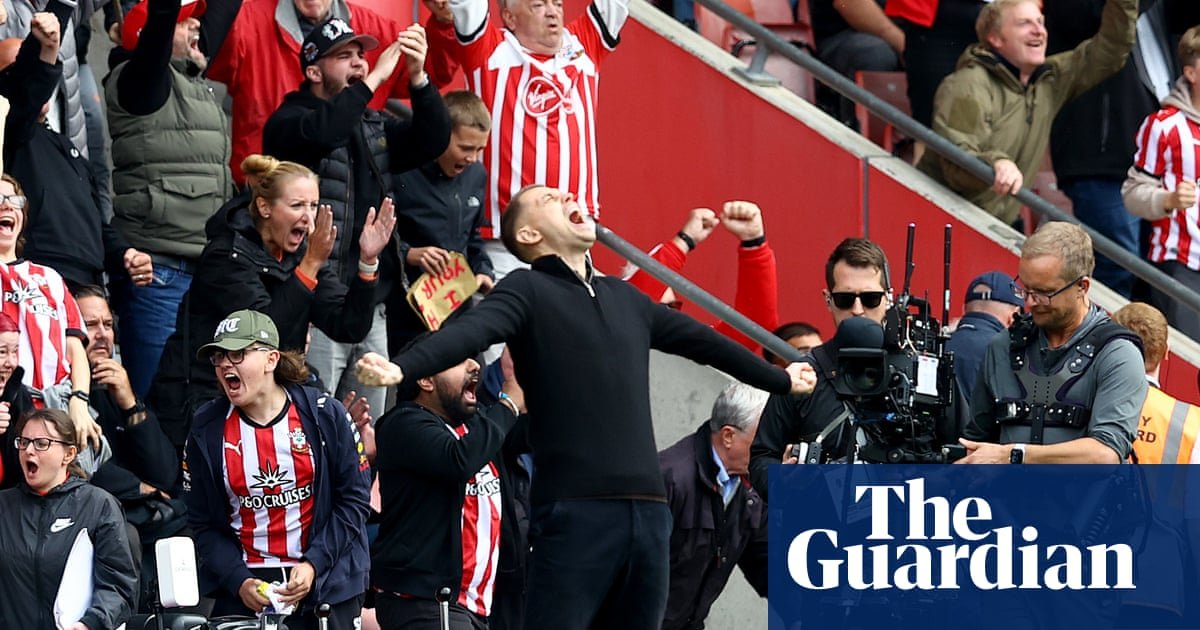 Joy for Eckert as 10-man Southampton edge out Portsmouth in feisty derby