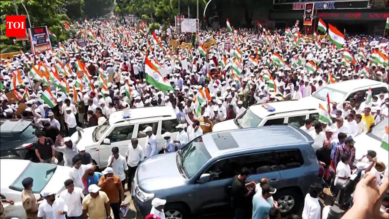 Mumbai Police registers FIR against organisers of Thackerays' anti-SIR march