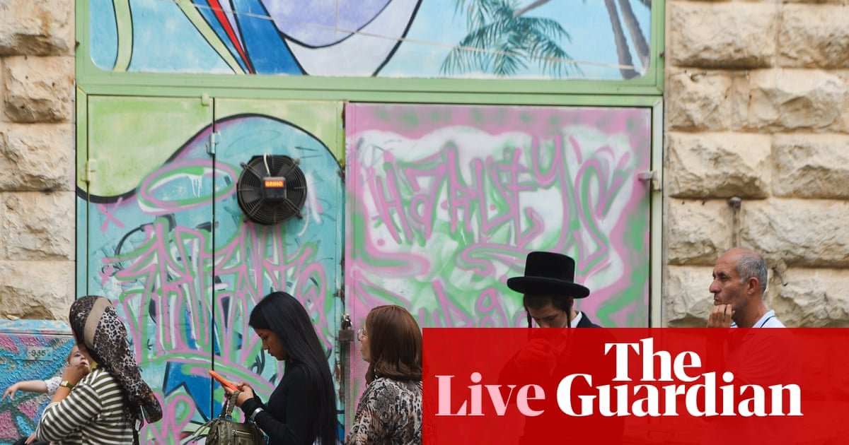 Israel election live: polls open in most consequential vote in country’s history