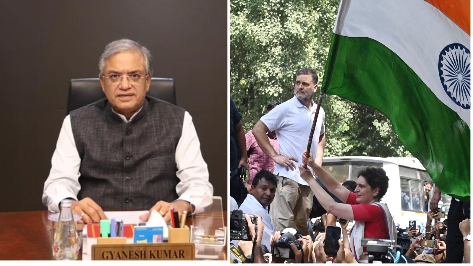 'No party sought meeting till 4 pm': EC on INDIA bloc sit-in against CEC Gyanesh Kumar