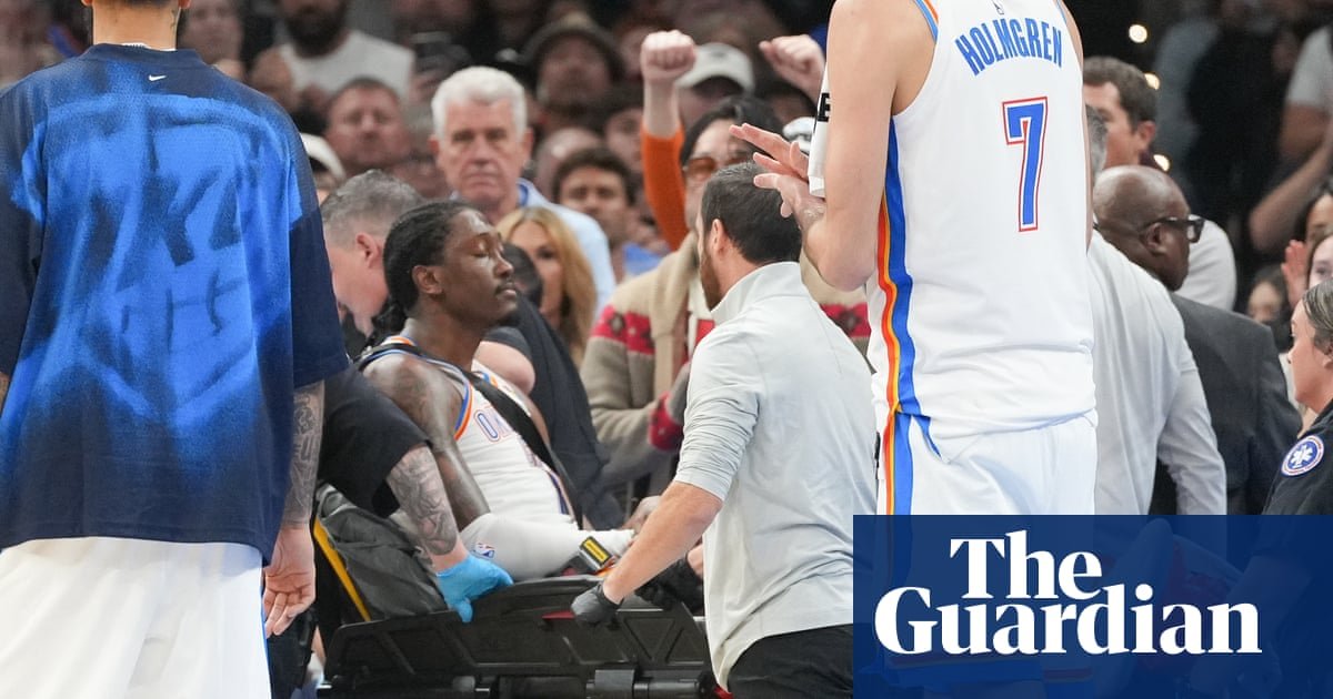 ‘We’re not doing great’: Gilgeous-Alexander in tears after Williams suffers gruesome leg injury