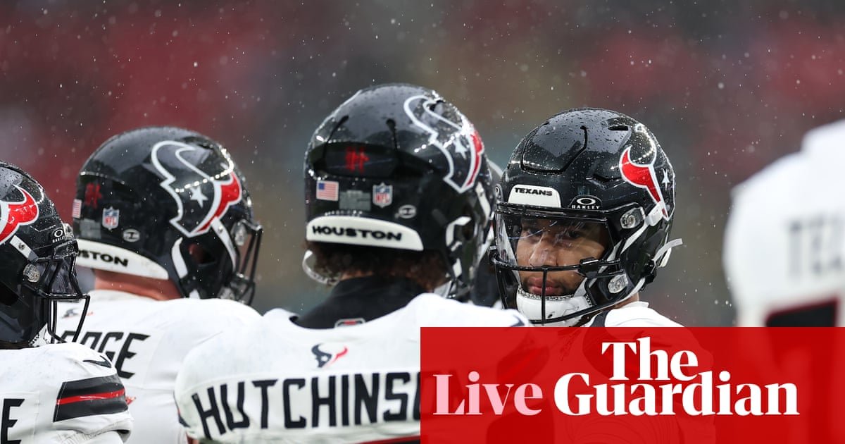 Texans v Jaguars at Wembley: NFL week six – live