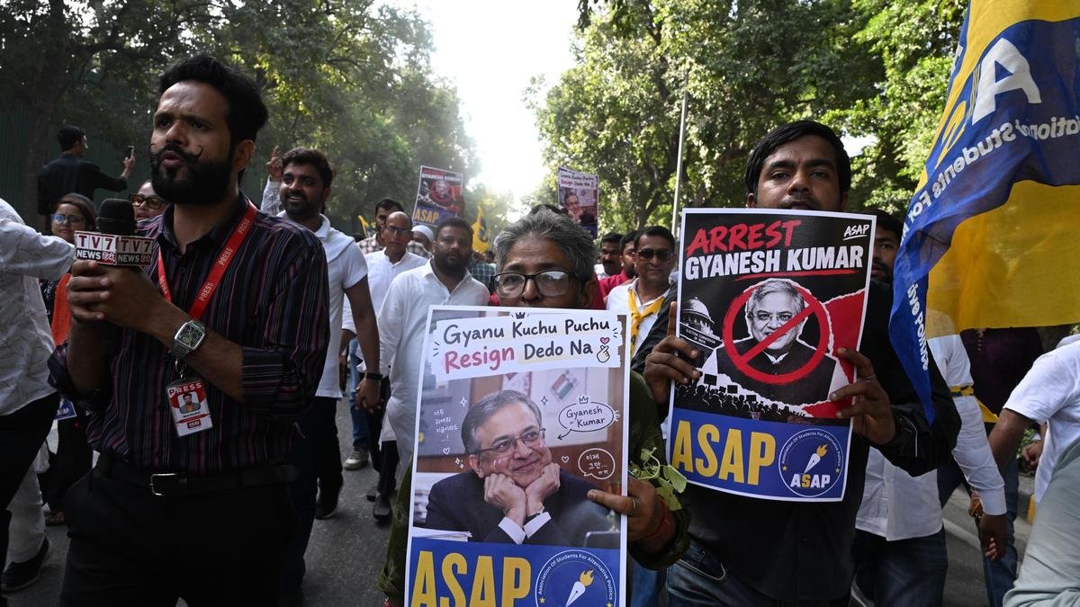 Protest against CEC Gyanesh Kumar LIVE: Supreme Court to hear plea to suspend CEC from office