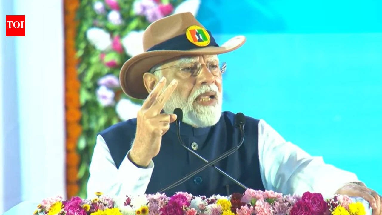 'Secret meets on foreign soil': PM Modi says opposition conspiring to divide nation