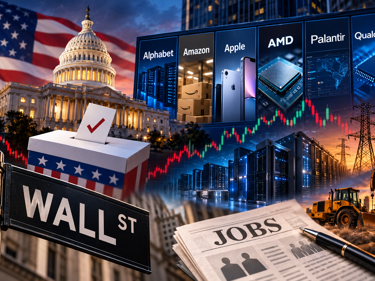 Wall Street Week Ahead: Midterm US elections, earnings, jobs data loom for AI-wary stock market
